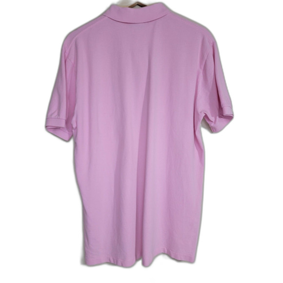 Ralph Lauren Pink Polo Green Pony Shirt - Large - Picture 2 of 5